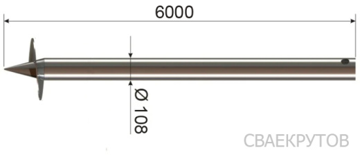 СВС 108x6000мм