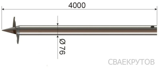 СВС 76x4000мм